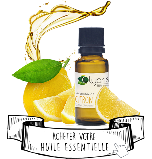 Huile Essentielle de Citron contre la Constipation - Olyaris